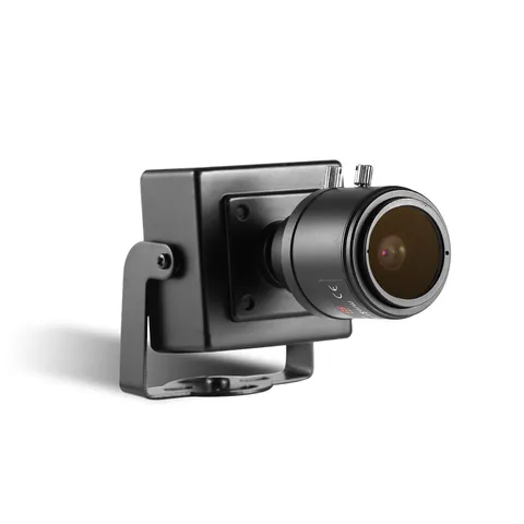 Revotech Zoom Mini POE IP Camera, 1 Count (Pack of 1), 2.8-12mm 48V Black