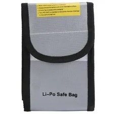 Fireproof Document Bag 6"x4"x3" Waterproof Money Storage Cash Holder Pouch