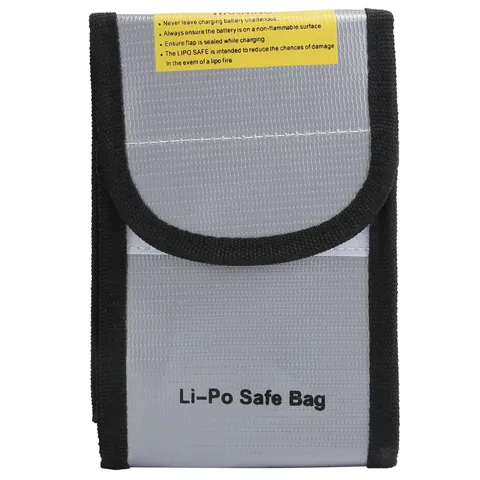 Fireproof Document Bag 6"x4"x3" Waterproof Money Storage Cash Holder Pouch