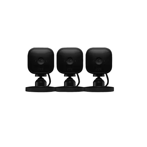 Blink Mini Indoor Security Camera 3‑Pack with Motion Detection and Alexa MINI3PK