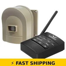 H HOSMART Wireless Driveway Alarm Sensor System - 1/2 Mile Range