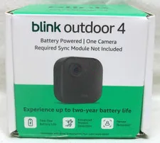 New In The Box Blink Outdoor 4 Wireless Smart Security Camera w/2-Year Battery
