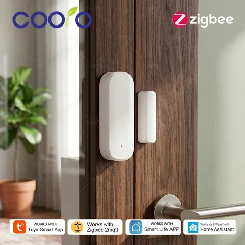 Ring Alarm Tuya Zigbee Contact Sensor Door Window Security Alarm White 1-Pack