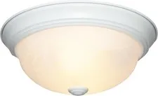 Designers Fountain 11in 2-Light Flush Mount Ceiling Light White
