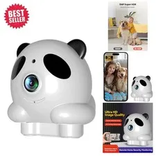 Advanced 3K Indoor Security Camera with Dual-band WiFi & Night Vision