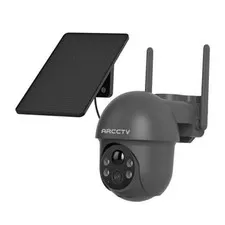 Solar Security Cameras Wireless Outdoor 5G WiFi | 4MP 360° View, 1 Pack