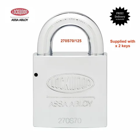 Lockwood 270S70/125 High Security Padlock
