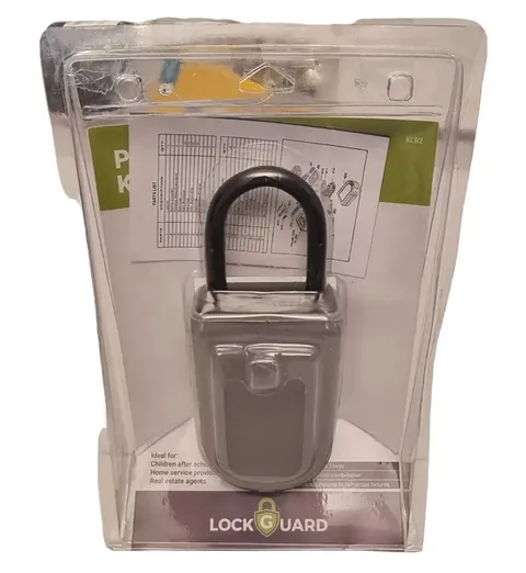 Lock Guard Portable Key Safe Home Lock Security Protection - Stores up to 3 Keys