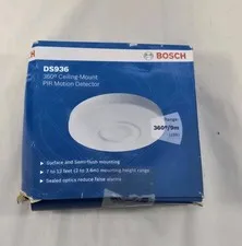 Bosch DS936 360-Degree Ceiling-Mount PIR Motion Detector (C63)