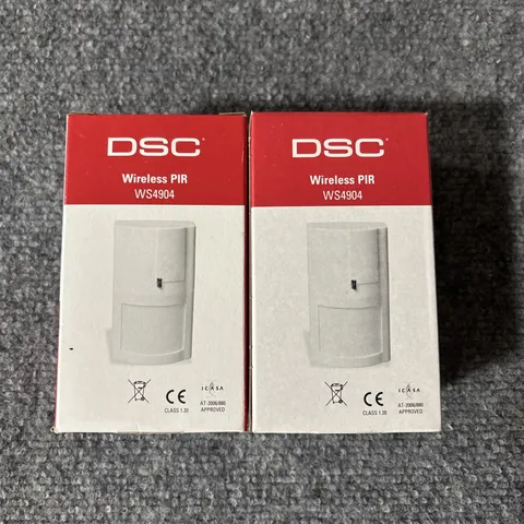 2 DSC WS4904P Wireless Pet Immune PIR Motion Sensors, w/ Battery, WS4904  NEW!!!