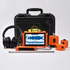 Advanced Underground Water Leak Detector with Touchscreen & Carrying Case