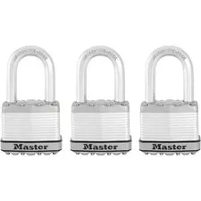 Master Lock Padlock Magnum Heavy Duty 2" x 3/8" Diameter x 1-1/2", Steel, with