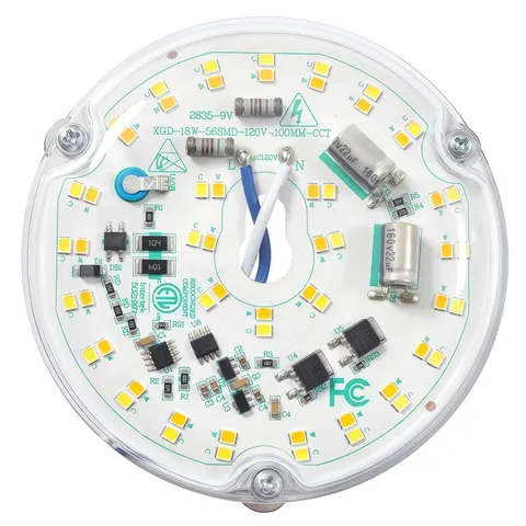 Ledytech 4 inch LED Retrofit Light Kit for Ceiling Fan 3CCT 3000K 4500K 6000K