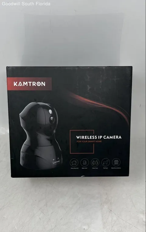 Kamtron Model 826 Wireless IP Security Camera For Your Smart Home Not Tested