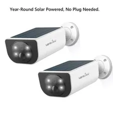 Wansview Outdoor Solar Security Camera Wireless Wifi Home safety Ai Detection
