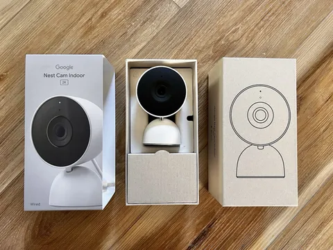 Google Nest Cam Indoor Wired 3rd Gen 2K HDR Night Vision Security Camera, Read