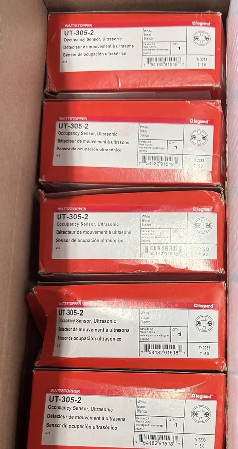 Legrand Wattstopper UT-305-2 Occupancy Sensors Ultrasonic Sensor