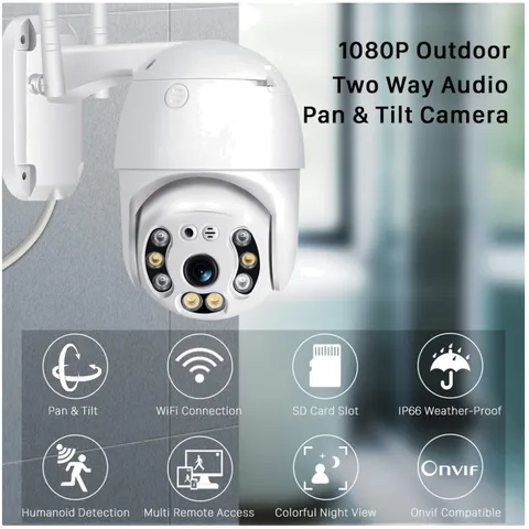 Weather-Proof Outdoor Surveillance Camera