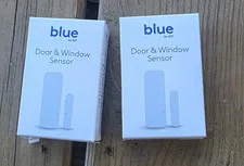 Single Blue by ADT Door and Window Sensor for Home Security Model SSH1R0
