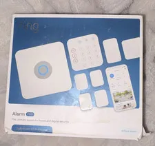 Ring Alarm Pro 8-Piece Security System w/ eero Wi-Fi 6 Router, White OPENED BOX 