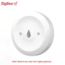 Tuya Zigbee Smart Water Leak Sensor Flood Leakage Sensor Alarm APP Remote Monito