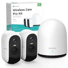 Security Cameras Wireless Outdoor 2K, Indoor Home Surveillance System