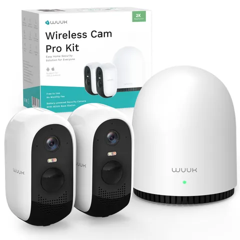 Security Cameras Wireless Outdoor 2K, Indoor Home Surveillance System