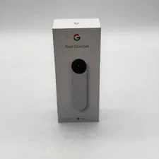 Google Nest Doorbell Battery Smart WiFi Video Camera ONLY Snow Tested No Bracket