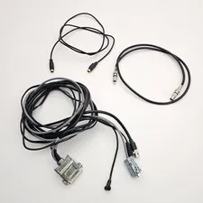 Industrial Camera Cable Lot BNC Coax DB Connector Machine Vision Wiring Set