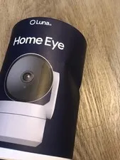 Luna Home Eye Security Camera White and Black With Box