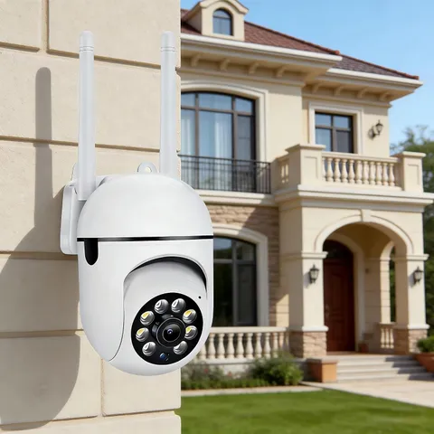 2.4G Wifi Camera 1080P Waterproof Security Camera Color Night Vision Motion Trac