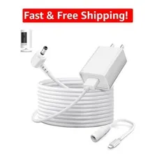 13.1ft Weatherproof USB Charger for Ring Stick Up Cam - Multi-Protect Features