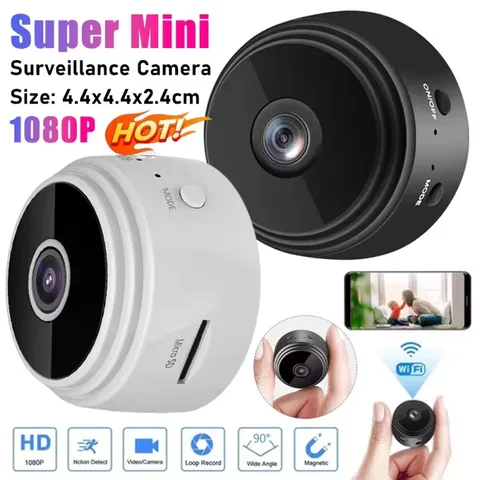 Mini Wireless Record Camera WiFi IP Home Security DVR Night Vision HD USB 1080P