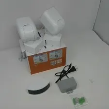 PHANSATIM DUAL LENS WIFI OUTDOOR CAMERA - WHITE