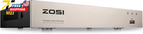 3K Lite 8CH CCTV DVR Recorder 8 Channel 1080p H.265+ Hybrid 4-in-1 with AI Human