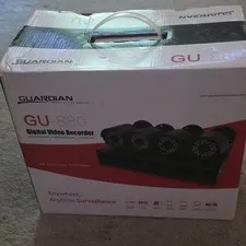 Guardian GU-880 4CH 3TB H.264 HD Digital Video Recorder CCTV Kit w/ 4 Cameras