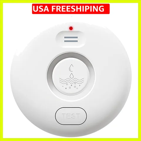 WD71 Water Leak Detector for WiFi Gateway/Hub, 120dB Adjustable Wireless Wate...
