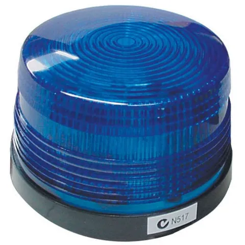 12V 1W FLASHING BLUE LED STROBE