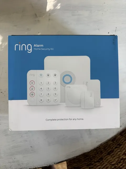 NEW Ring Alarm 8 Piece Security Kit 2nd Gen Home Security System Works W/Alexa