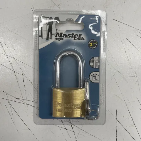 ORIGINAL NEW Master Padlock Key Lock Series Fortress Luggage Travel Safe 40mm