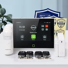 HOMSECUR App Control WIFI 4G Alarm System Wireless Home Burglar Security Alarm