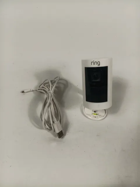 Ring Stick Up Cam Elite PoE Wired HD Security Camera White