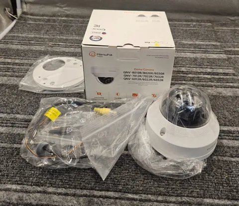Hanwha Vision QNV-8010R 5MP with 2.8mm Lens Outdoor Vandal Resistant Dome Camera