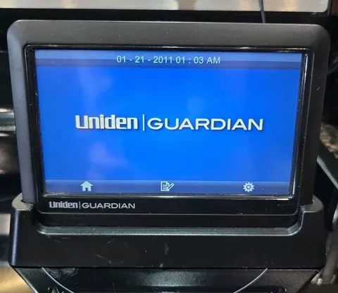 Uniden Guardian G766 G7 LCD Monitor With  AC Adapter