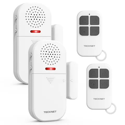 Door Alarms When Opened for Kids Safety, 130dB Loud Adjustable Volume Window ...