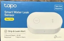 Smart Water Leak Detector Sensor - Wi-Fi, 90dB Alarm, App Alerts, Alexa & Google