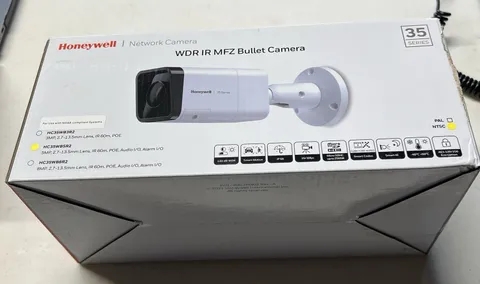 Honeywell HC35WB5R2 WDR IR IP Bullet Camera PoE Outdoor/Indoor White