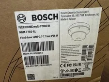 Bosch NDM-7702-AL FLEXIDOME multi 7000i IR Fixed dome 12MP IP66 New OEM NextDay 