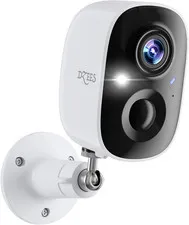 3MP 2K Wireless Outdoor Security Camera with Spotlight and Siren | AI Motion Det