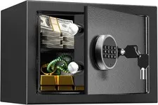 Safe,0.8 Cubic Feet Safe Box,Anti-Theft Digital Security Lock Box W/ Electronic